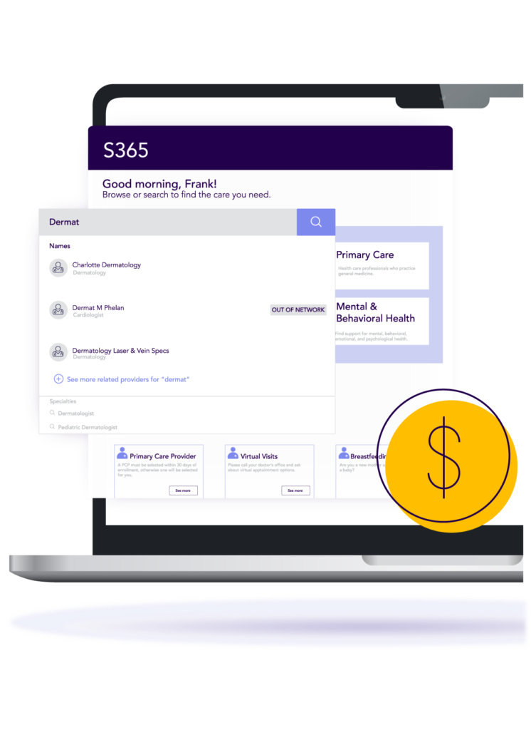 S365 Search visual